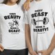 T-SHIRT “BEAUTY and BEAST” (para ela e para ele)