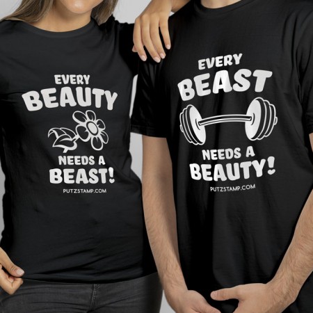 T-SHIRT “BEAUTY and BEAST”