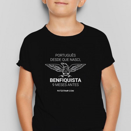 T-SHIRT criança “Português Benfiquista”