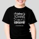 T-SHIRT criança “Calma, estou a crescer”