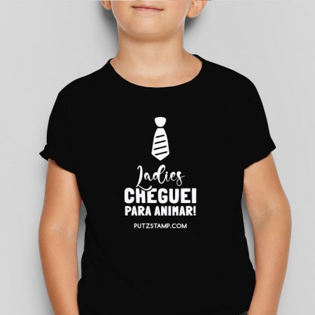 T-SHIRT criança “Cheguei para animar”