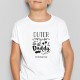 T-SHIRT criança “Cuter version”