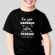 T-SHIRT criança “Não conheço estas pessoas”