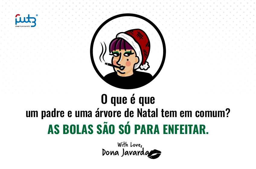 O que é que um padre e uma árvore de Natal têm em comum?