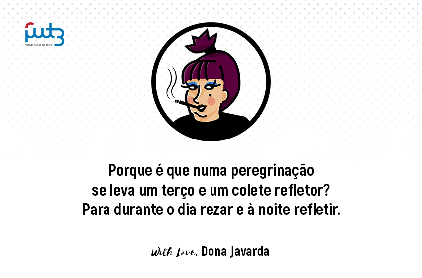 Porque é que numa peregrinação se leva um terço e um colete refletor?