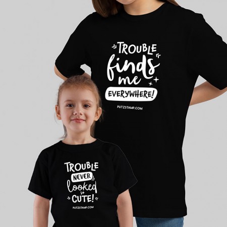 T-SHIRT “trouble”