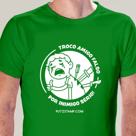 T-SHIRT homem “Amigo Falso”