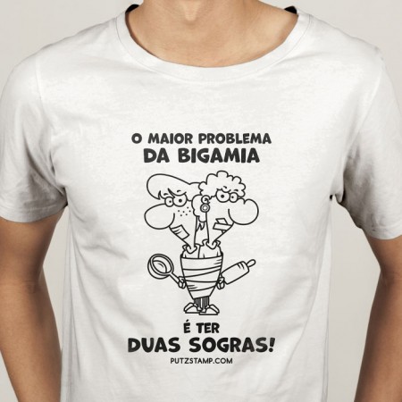 T-SHIRT homem “Bigamia”