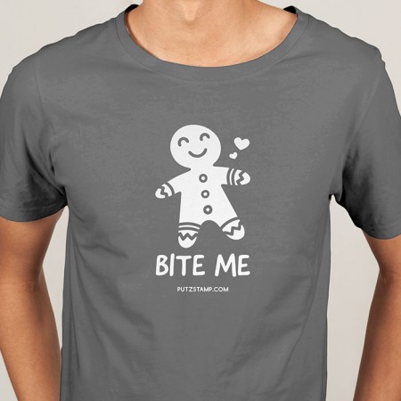 T-SHIRT homem “Bite me”