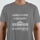 T-SHIRT homem “Caía Bem o Governo”