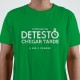 T-SHIRT homem “Detesto Chegar Tarde”