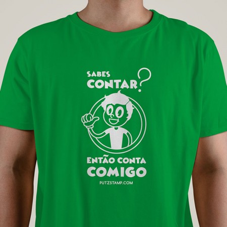 T-SHIRT homem “Conta Comigo”