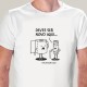 T-SHIRT homem “Deves ser novo aqui...”