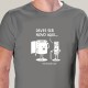 T-SHIRT homem “Deves ser novo aqui...”