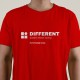 T-SHIRT homem “Different doesn't Mean Wrong”