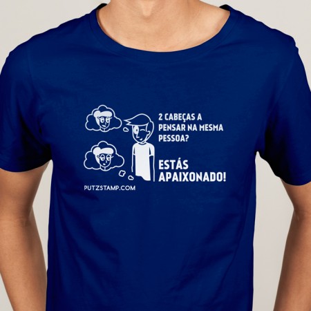 T-SHIRT homem “Duas Cabeças”