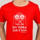 T-SHIRT homem “Em Terra que é Bom”