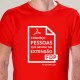 T-SHIRT homem “Extensão FDP”