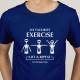 T-SHIRT homem “My Favorite Exercise”