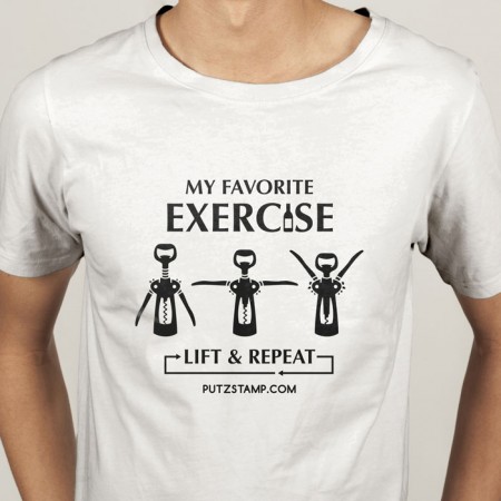 T-SHIRT OUTLET Homem “My Favorite Exercise”