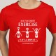T-SHIRT homem “My Favorite Exercise”