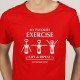 T-SHIRT homem “My Favorite Exercise”