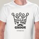 T-SHIRT homem “I'm the Groom”