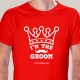 T-SHIRT homem “I'm the Groom”