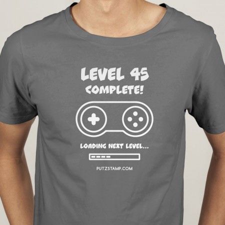 T-SHIRT homem “LEVEL COMPLETE”