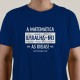 T-SHIRT homem “a Matemática Baralha-me”