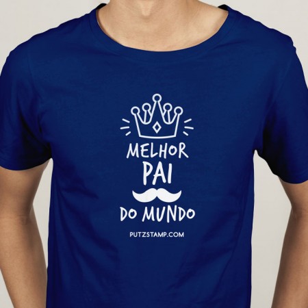 T-SHIRT homem “Melhor Pai do Mundo”