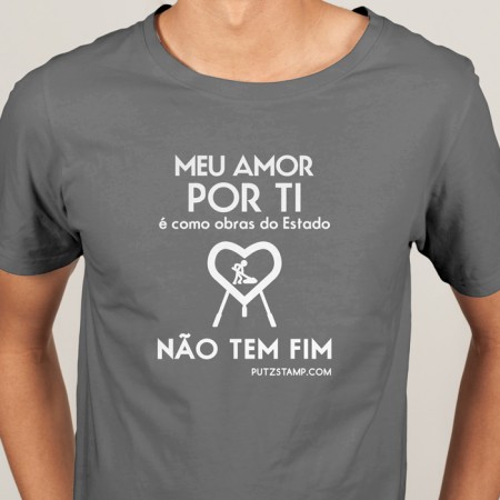 T-SHIRT homem “Meu Amor por Ti”