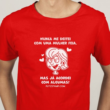 T-SHIRT homem “Mulher Feia”