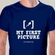 T-SHIRT homem “My First Picture”