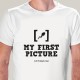 T-SHIRT homem “My First Picture”