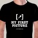 T-SHIRT homem “My First Picture”