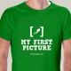 T-SHIRT homem “My First Picture”