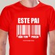 T-SHIRT homem “Pai não tem Preço”