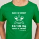 T-SHIRT homem “Parei de Beber”