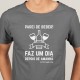 T-SHIRT homem “Parei de Beber”