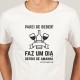 T-SHIRT homem “Parei de Beber”