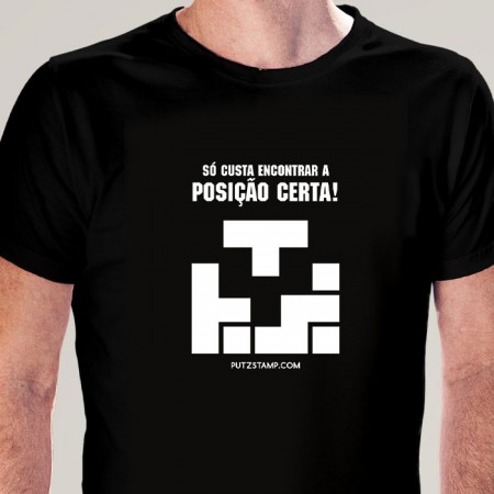 T-SHIRT homem “Posição Certa”