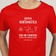 T-SHIRT homem “Querida Matemática”