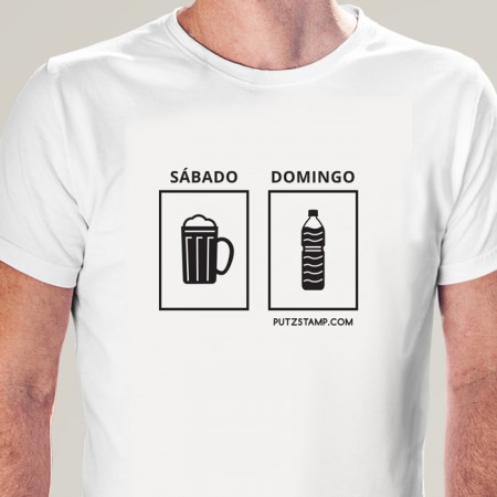 T-SHIRT homem “Sábado e Domingo”