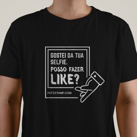 T-SHIRT homem “Selfie LIKE”