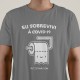 T-SHIRT homem “Sobrevivi à COVID-19”