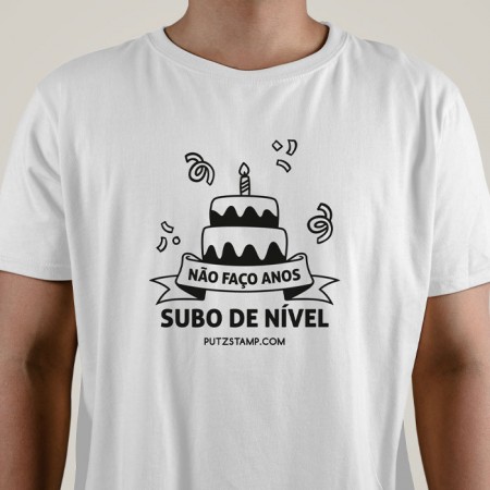 T-SHIRT homem “Subo de Nível”