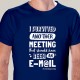 T-SHIRT homem “Survived Another Meeting”