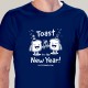 T-SHIRT homem Toast to the New Year!