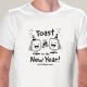 T-SHIRT homem Toast to the New Year!